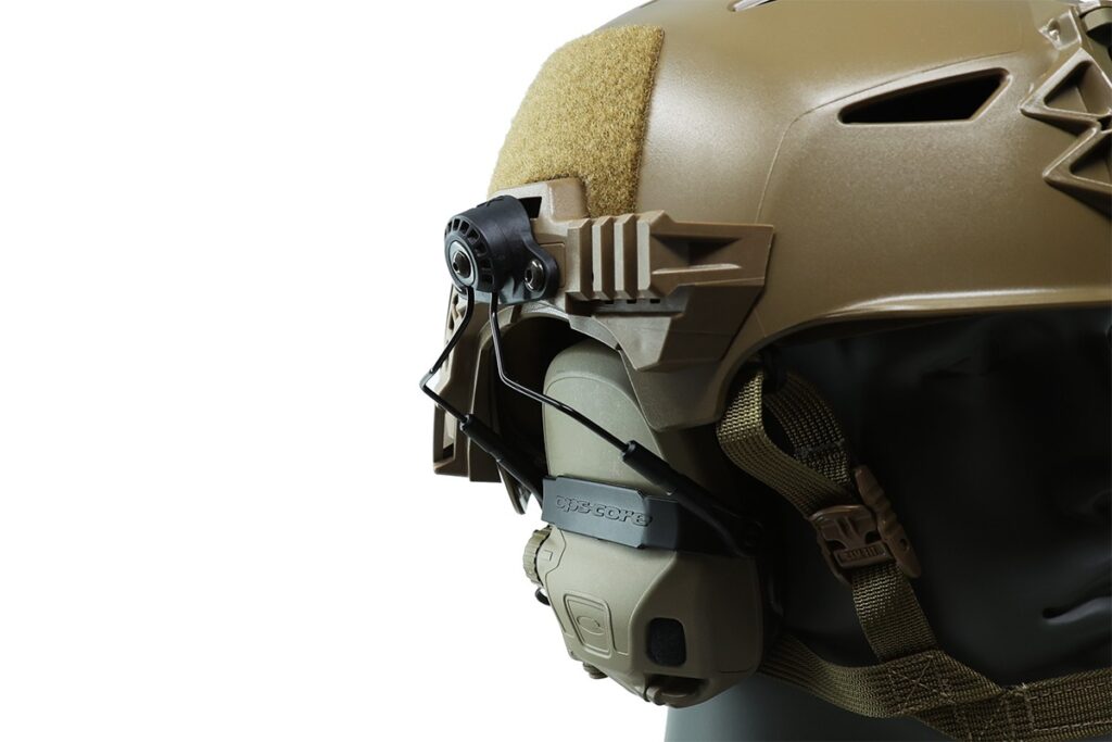 Unity Tactical HLM-M2B Mark 2.0 – Kit De Rail Modulaire Pour Casque, Noir, Compatibilité Peltor, Ops-Core, Team Wendy
